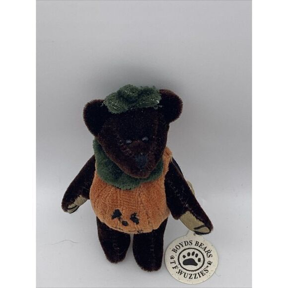 Boyds Bears Halloween Wuzzies Mini Ornament - Picture 2 of 11